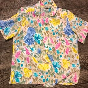Retro Floral Top